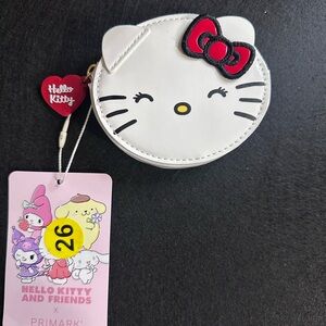 Primark Hello Kitty White and Red Coin Purse